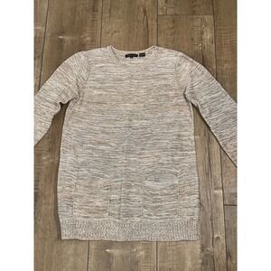 Jeanne Pierre Women Multicolor Knit Sweater Dress Pockets Size‎ Medium